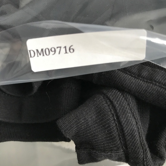 POOL HOUSE MENS T SHIRT BLACK SHORT SLEEVE CROPPED CREW NECK SMALL - Picture 12 of 12